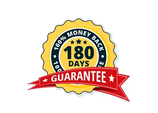 180-Day Money-Back Guarantee
